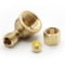 Thrifco Plumbing No. 70 3/8 Inch Female Flare x 3/8 Inch Female Flare Swivel Union 4401168 - alternate 3